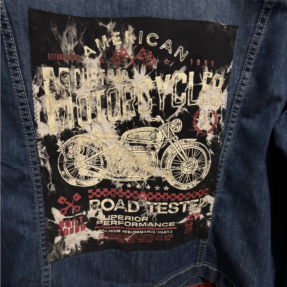 Motorcycle Jean jacket
